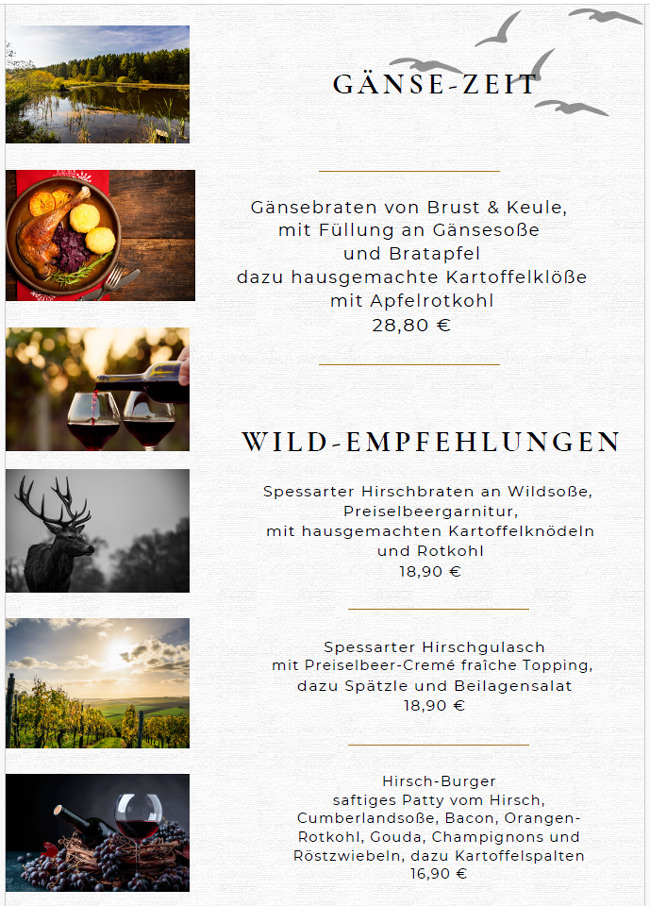 Wild-Empfehlung